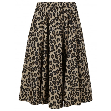 Aspesi Gonna animalier donna con elastico