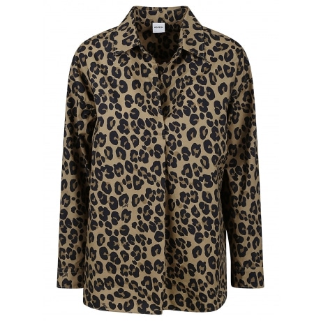 Aspesi Camicia animalier donna in cotone