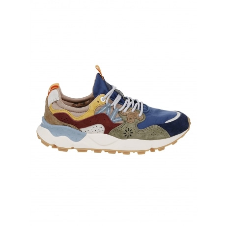Flower Mountain Scarpe uomo in suede e nylon con lacci