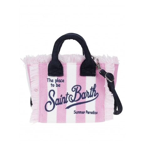Saint Barth vanity mini sponge terry stripes v