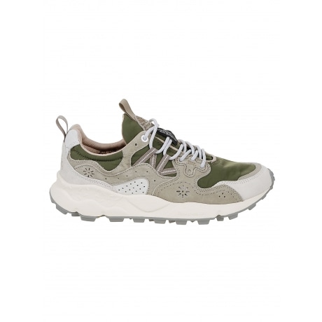 Flower Mountain Scarpe uomo in suede e nylon con lacci