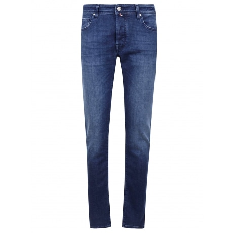 Jacob Cohen jeans cinque tasche uomo blu in denim