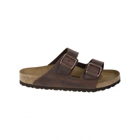 Birkenstock Sandali arizona uomo doppia fascia di pelle