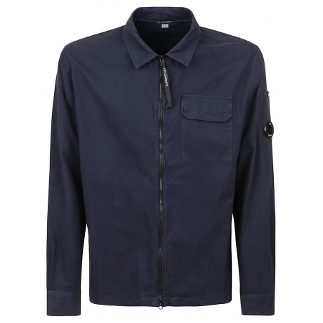 Cpcompany gabardina cotone 1 tasca chiusura zip