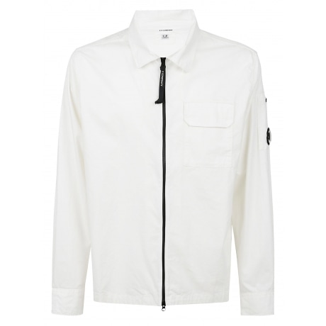 Cpcompany gabardina cotone 1 tasca chiusura zip