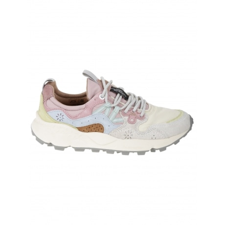 Flower Mountain Scarpe donna in suede e nylon con lacci