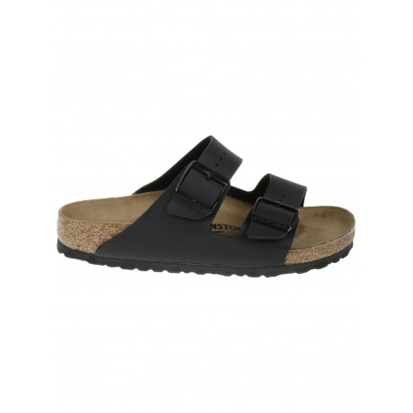 Birkenstock Sandali arizona nero uomo doppia fascia