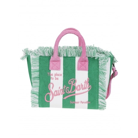 Saint Barth colette sponge terry stripes v pop