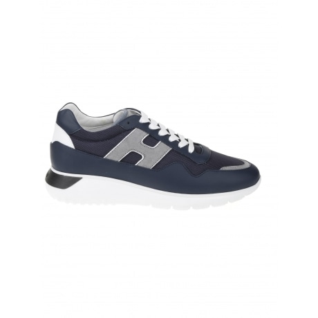 Hogan scarpe interactive uomo in pelle liscia