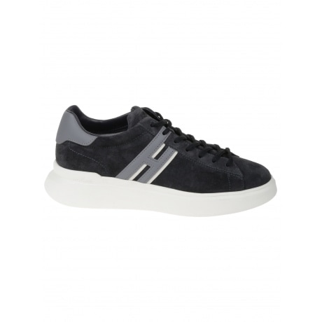 Hogan scarpe h580 uomo in pelle scamosciata