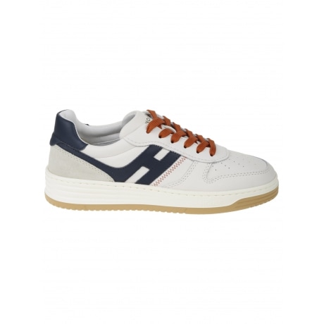 Hogan scarpe h630 uomo in pelle liscia