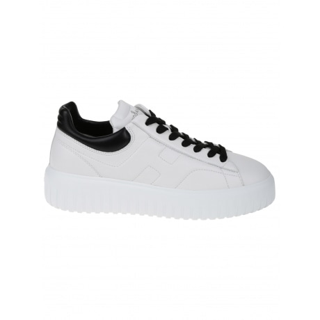 Hogan scarpe h-stripes uomo in nappa