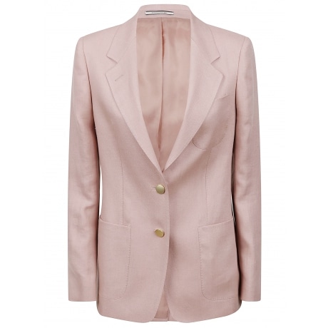 Tagliatore Giacca monopetto J-Parigi donna rosa in lino