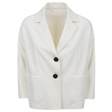 Circolo 1901 giacca caban donna bianco in cotone