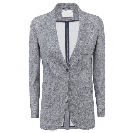 Circolo 1901 Giacca donna in piquet grigio