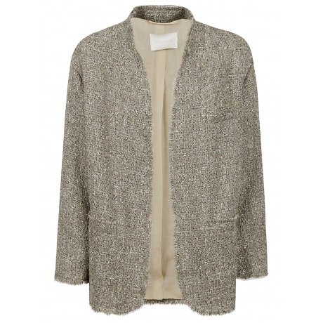Momoni Giacca donna stuoia lurex/oro