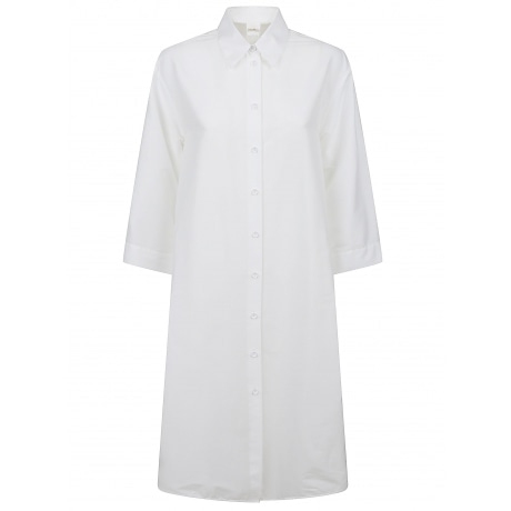 Max Mara Abito donna chemisier in cotone bianco