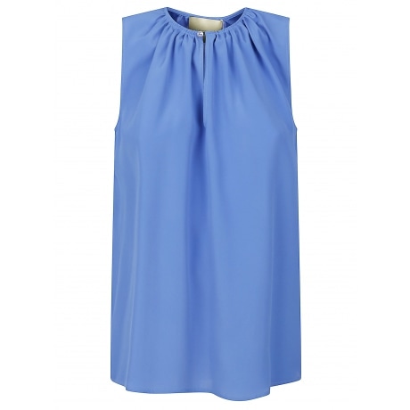 Momoni top donna celeste