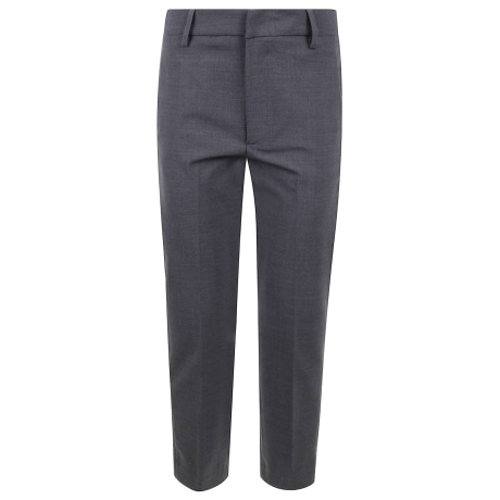 Dondup pantaloni donna in cotone grigio