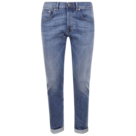 Dondup jeans uomo icon bull in denim chiaro