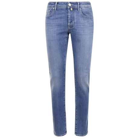 Jacob Cohen jeans uomo slim fit denim blu medio