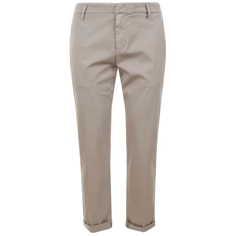 Dondup pantaloni uomo gaubert in cotone beige
