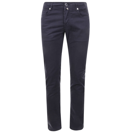 Jacob Cohen jeans uomo slim fit denim blu scuro