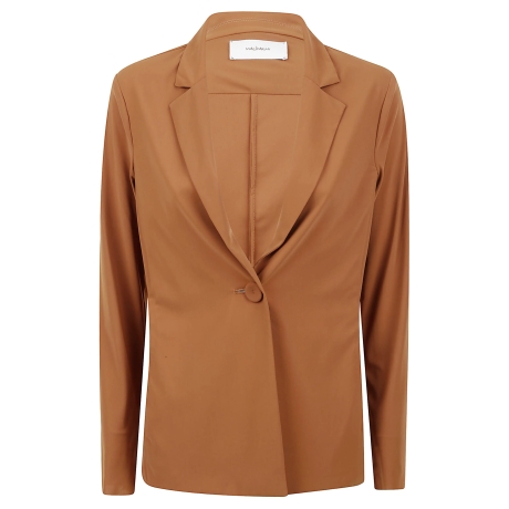 Maliparmi giacca donna in soft jersey cammello