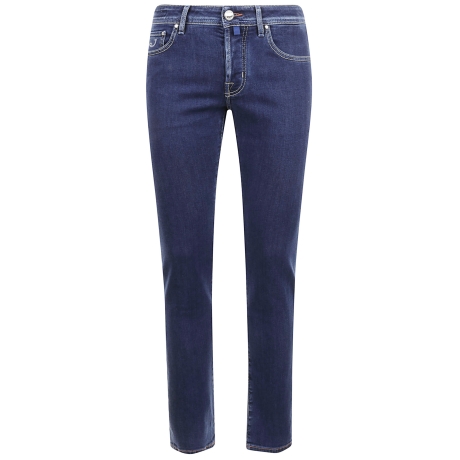 Jacob Cohen jeans uomo slim fit denim blu scuro