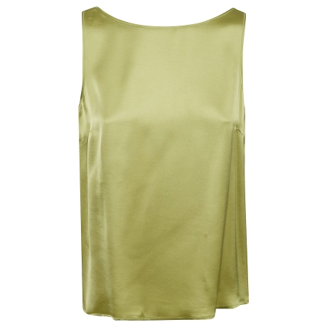 Maliparmi top donna in cadit lucido verde pistacchio