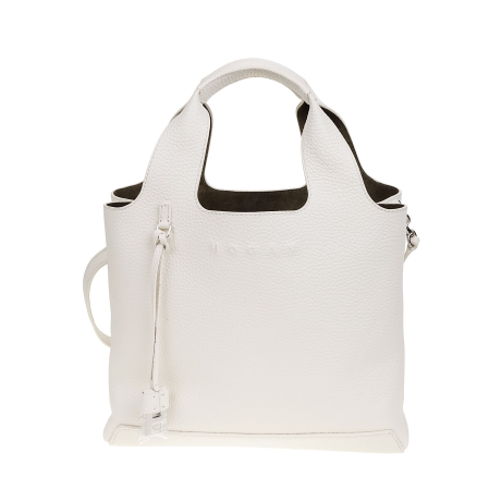 Hogan borsa donna in pelle avorio