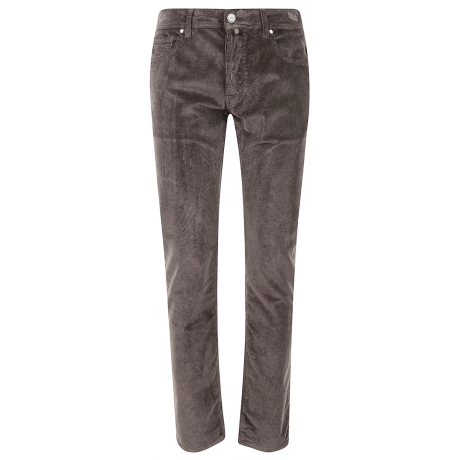 Jacob Cohen pantalone uomo in velluto marrone