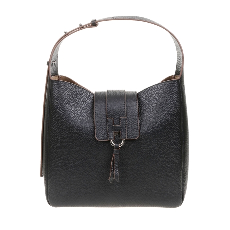 Hogan borsa donna hobo trend in pelle nero